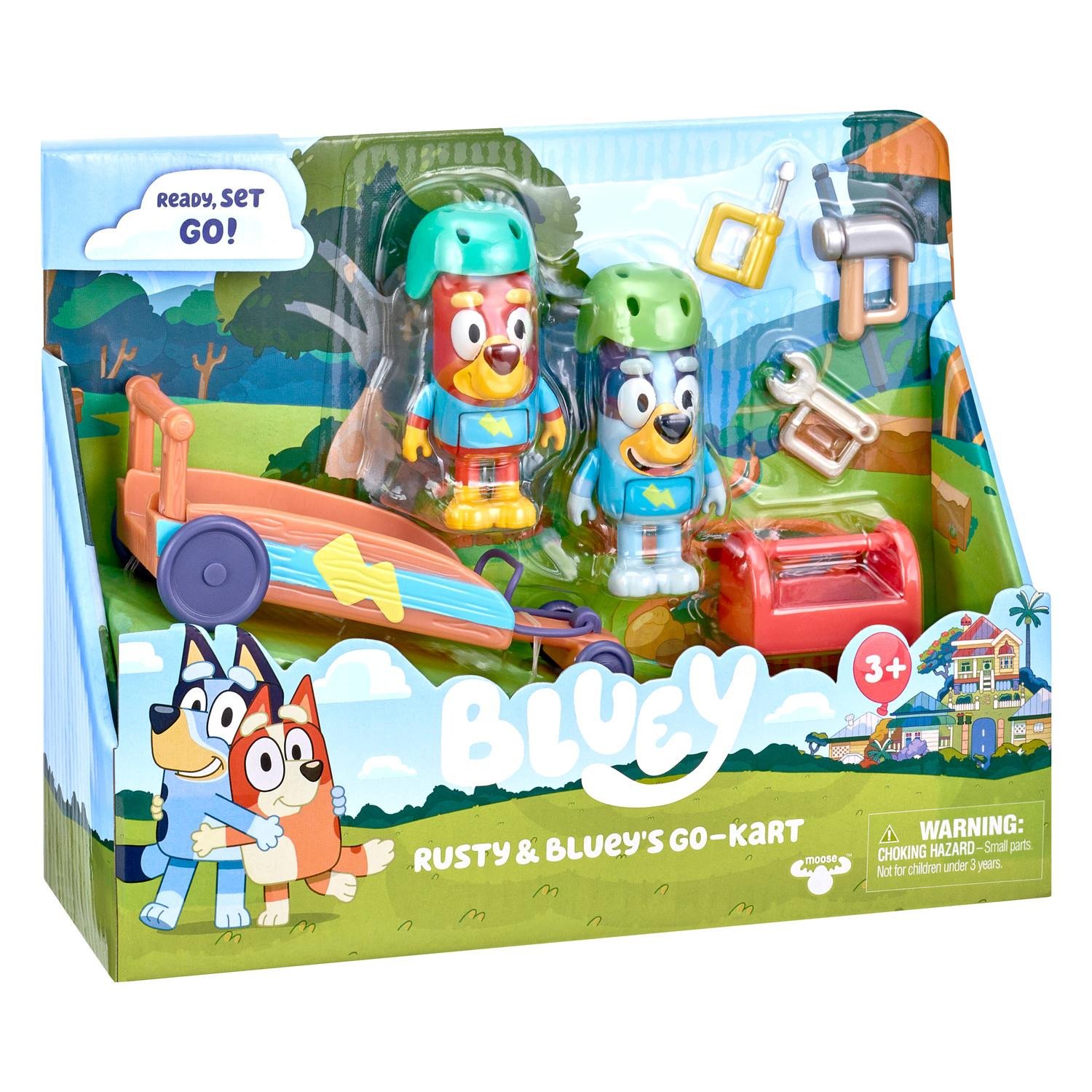 Bluey Rusty & Bluey´s Go-kart