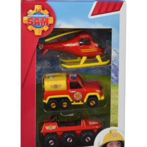 Brandman Sam Ajoneuvot 3-pakkaus 1: 64 helikopteri