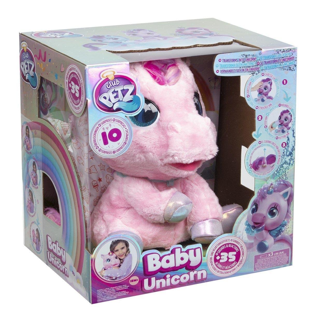 Club Petz Baby Unicorn Turquoise : Color - Pink