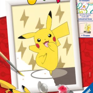 CreArt Pokemon Pikachu Paint numeroittain