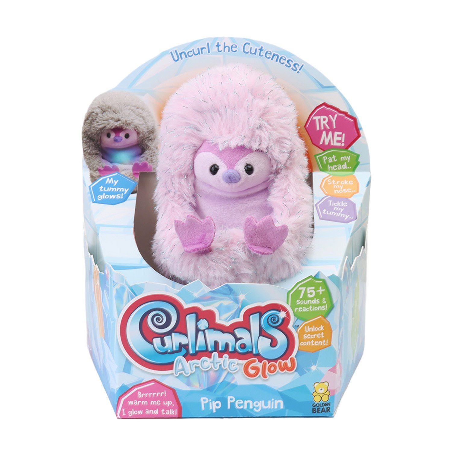 Curlimals Arctic Glow Pip Penguin