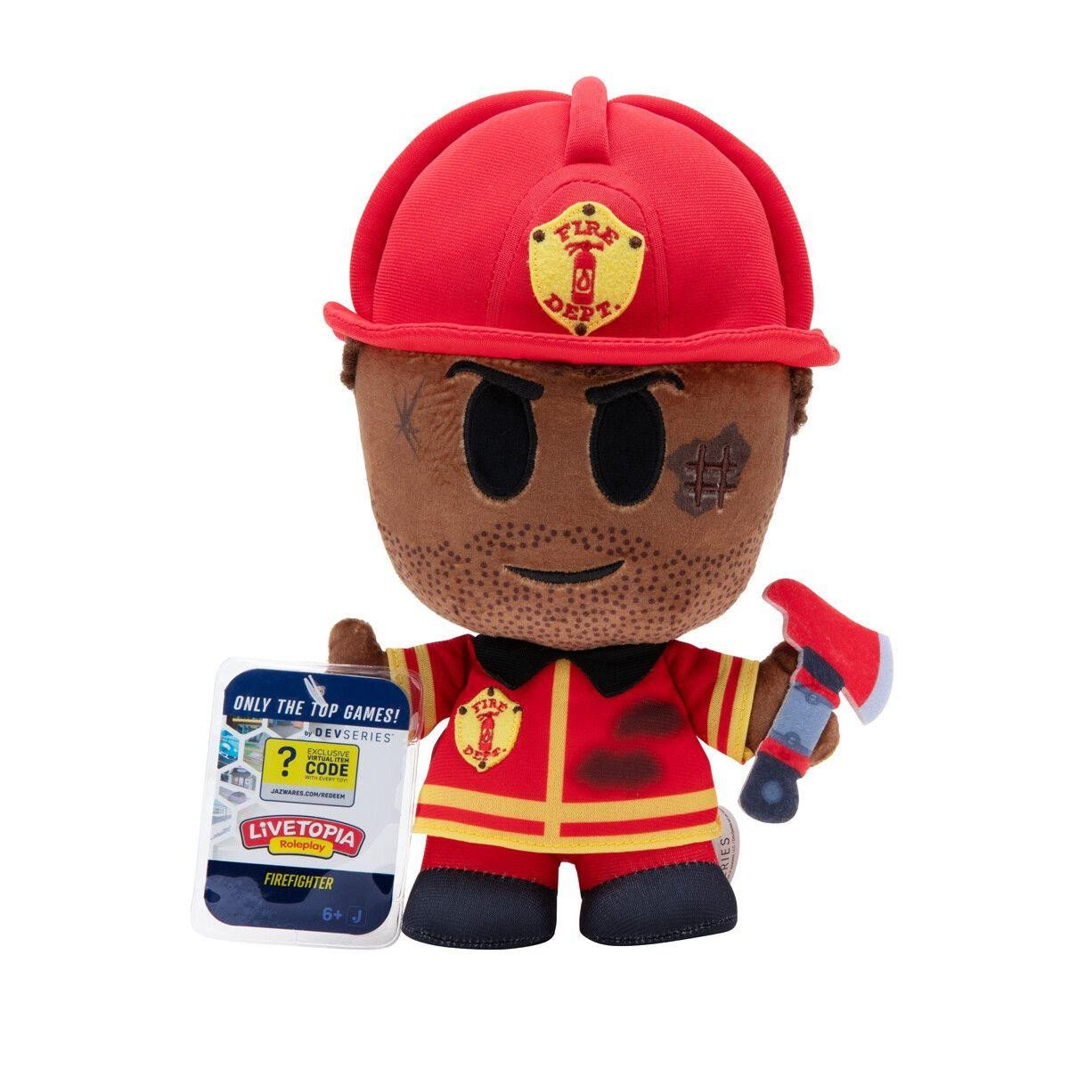 DEVSeries Collector Plush Livetopia: Firefighter
