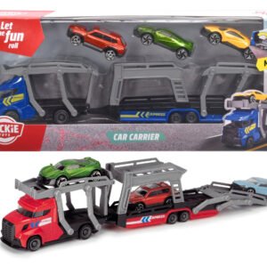 Dickie Toys Autonkuljetus kolmella autolla Metalli Sininen