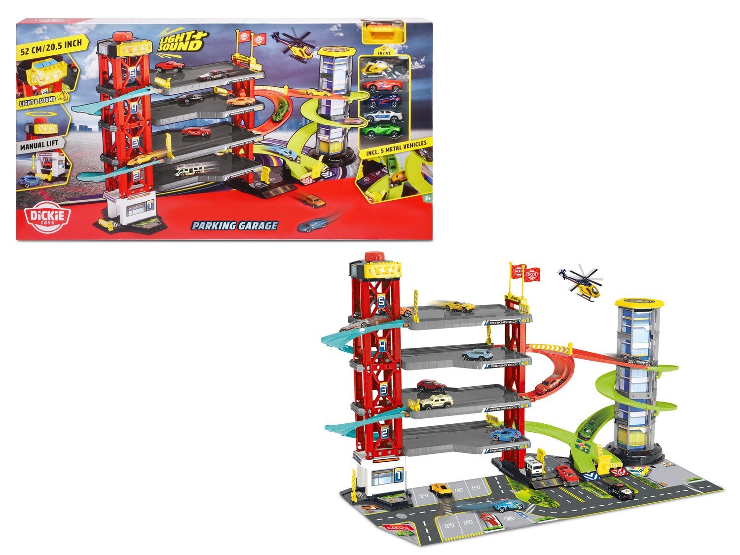 Dickie Toys Autoparkki 52cm