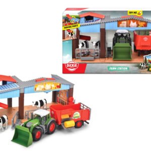 Dickie Toys Maalaistalo jossa on ääntä ja valoa