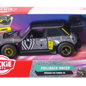 Dickie Toys Pullback Racer Musta