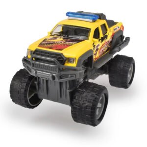 Dickie Toys Rally Monster Ajoneuvon metalli Keltainen