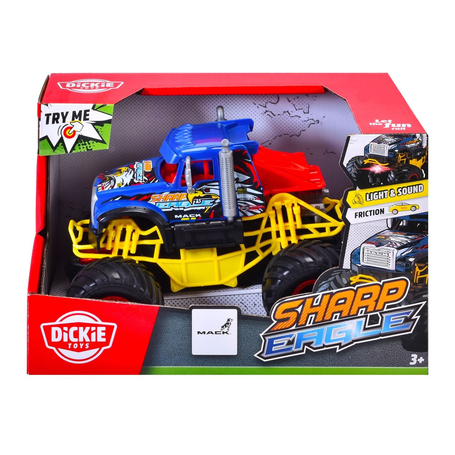 Dickie Toys Sharp Eagle äänellä ja valolla