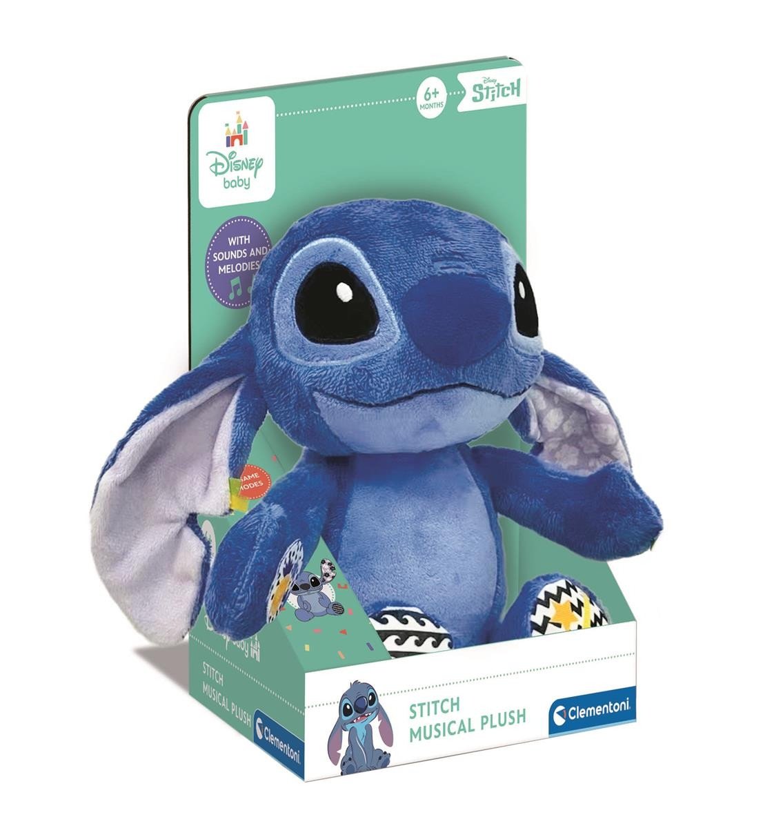 Disney Baby Stitch Pehmeä äänen kanssa