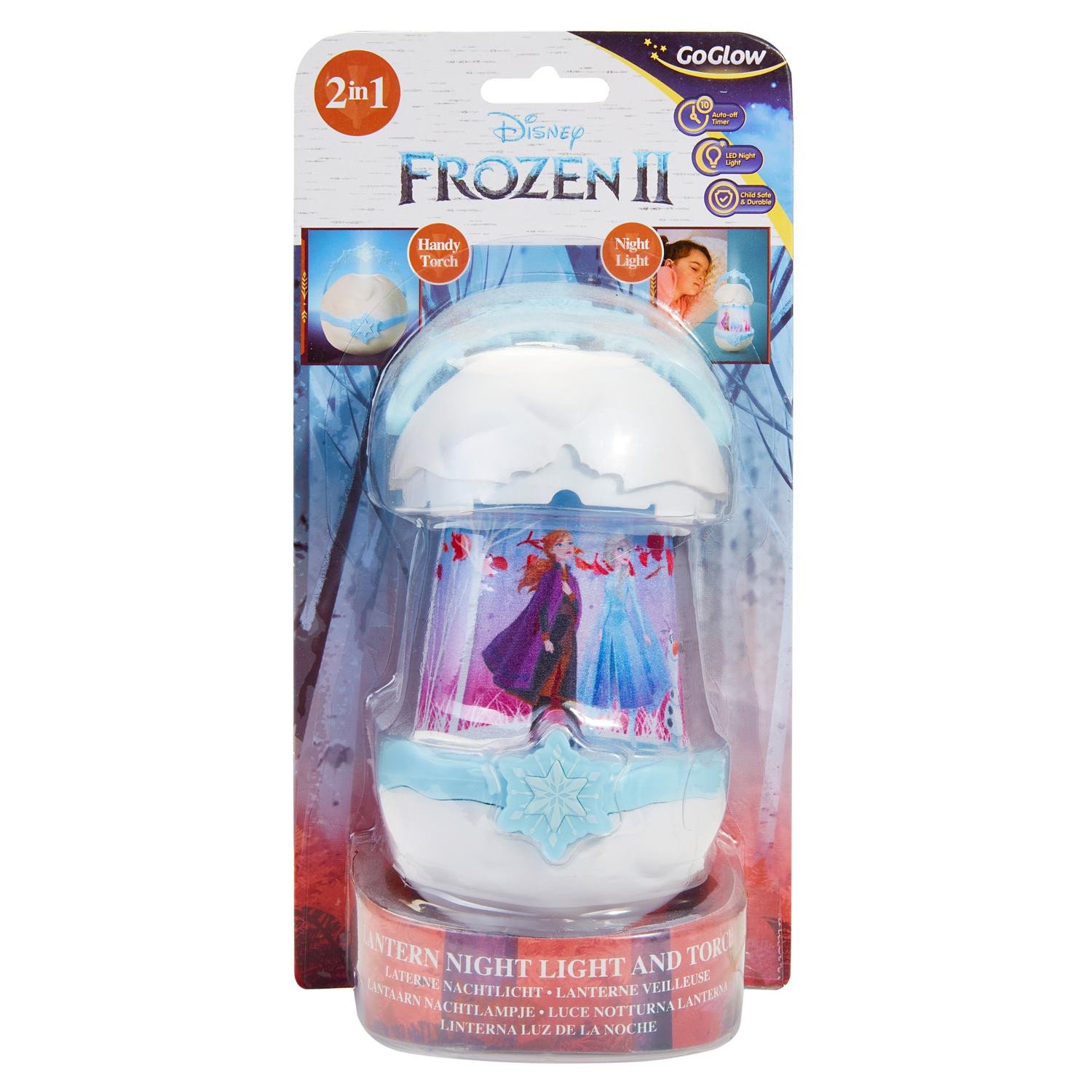 Disney Frozen GoGlow Yölamppu ja taskulamppu