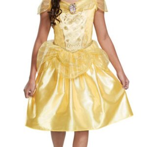 Disney Princess Belle Dress XS 3-4 years : Model - M 7-8 år
