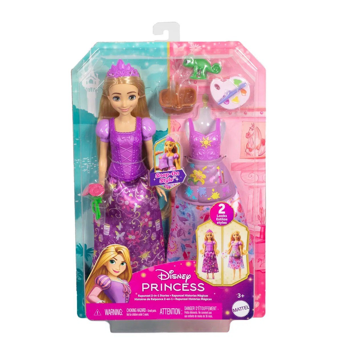 Disney Princess Rapunzel 2-in-1 Stories Nukke