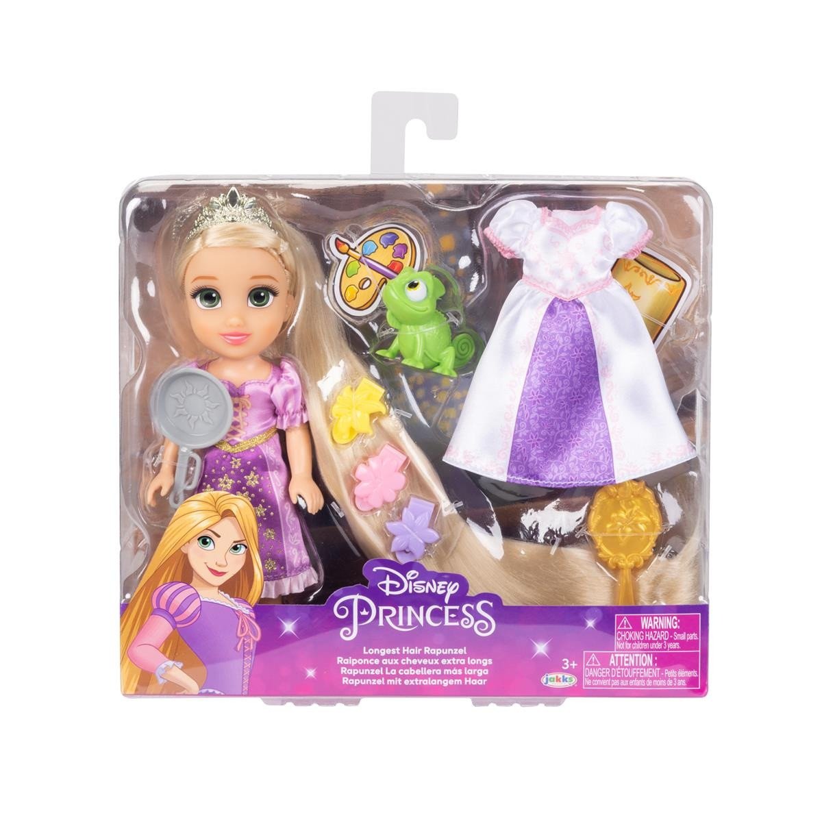 Disney Princess Rapunzel Nukke tarvikkeineen 15cm