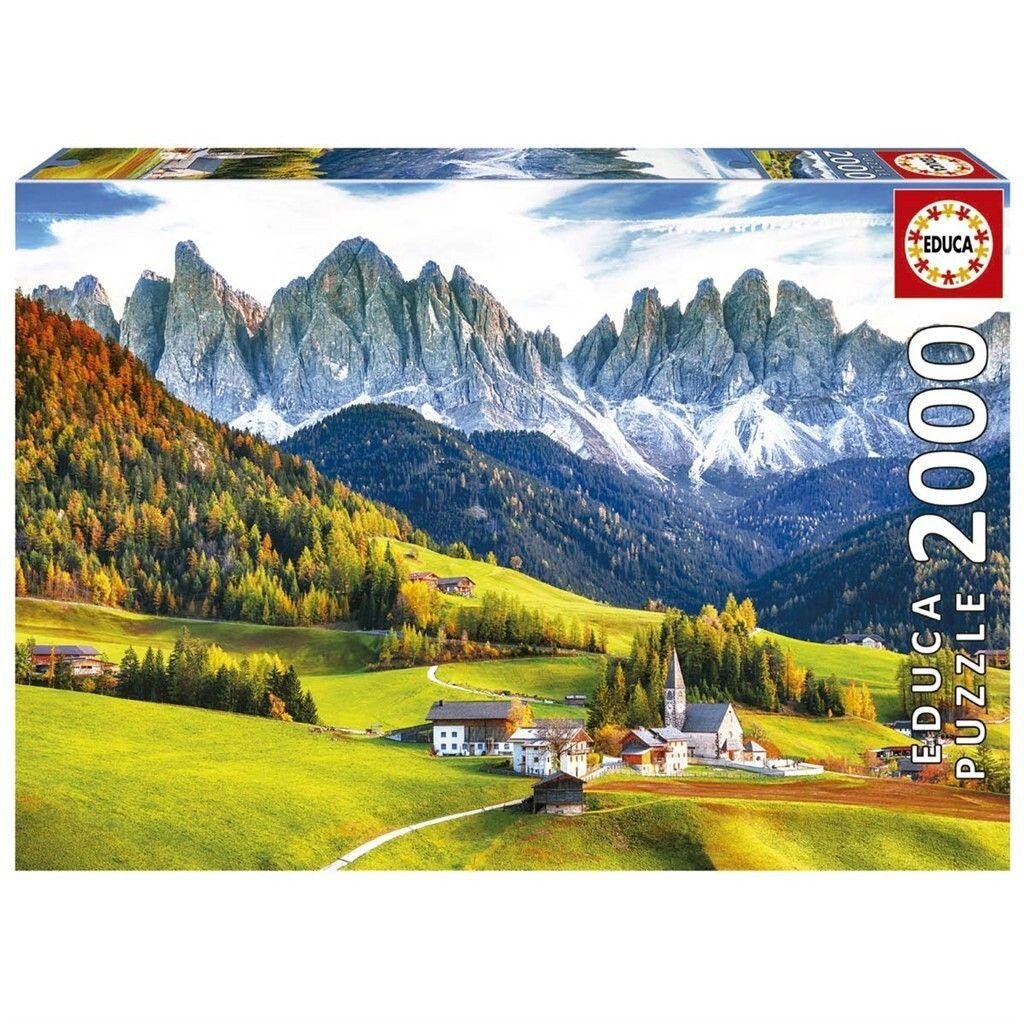 Educa Autumn In The Dolomites Puzzle 2000 pieces