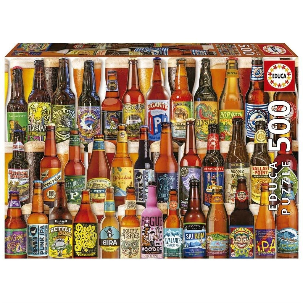 Educa Craft Beers Puzzle 500 pieces