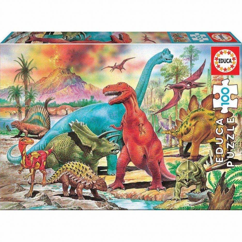 Educa Dinosaurs Puzzle 100 pcs