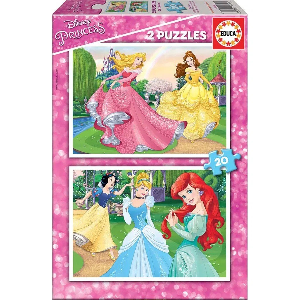 Educa Disney Princess Palapeli 2x20 palaa