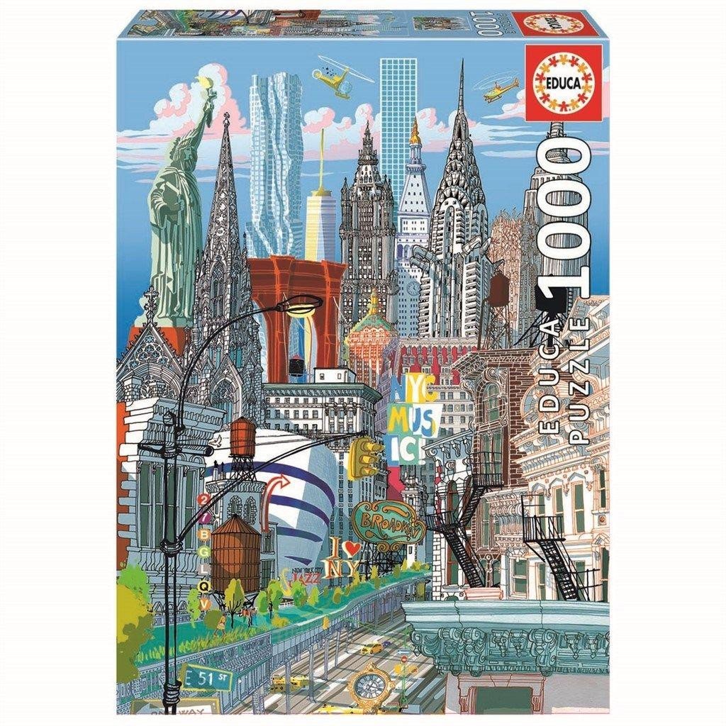Educa New York Carlo Stanga Puzzle 1000 pieces 19265