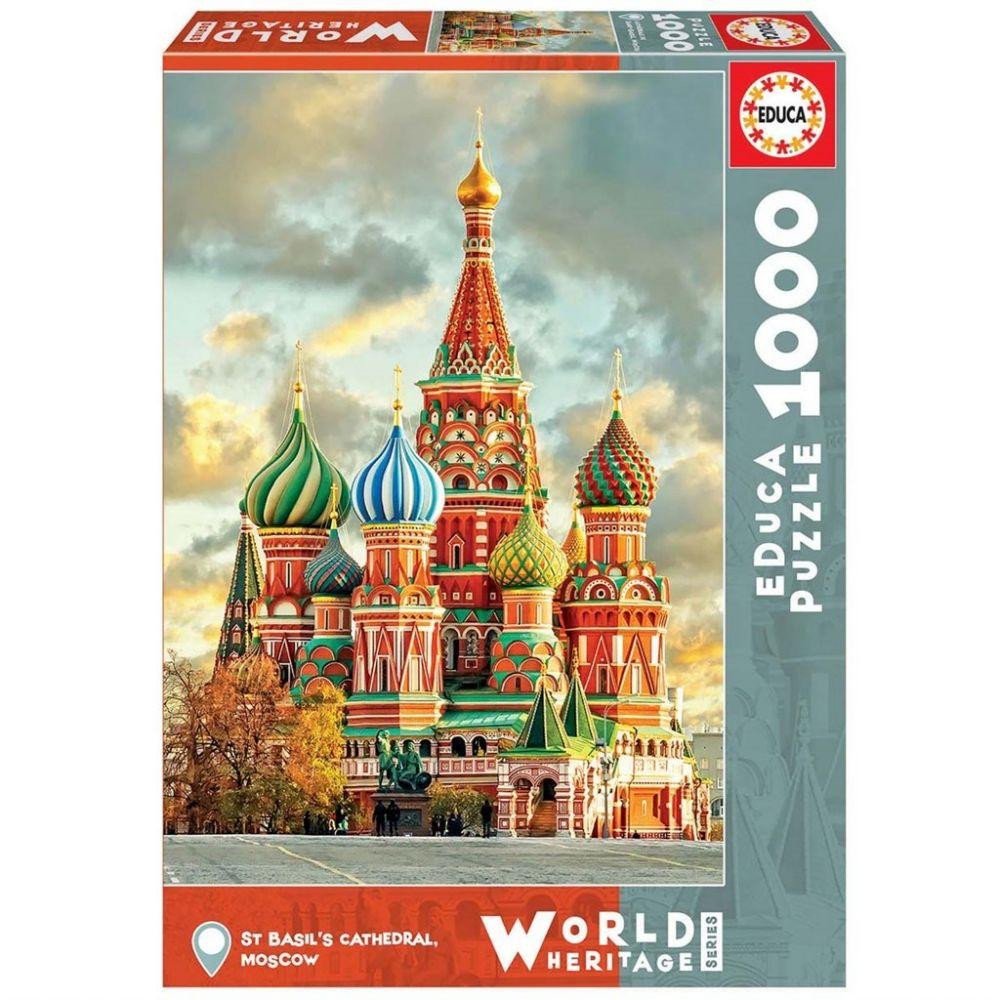Educa St Basils Cathedral Moskva Puzzle 1000 pcs 17998