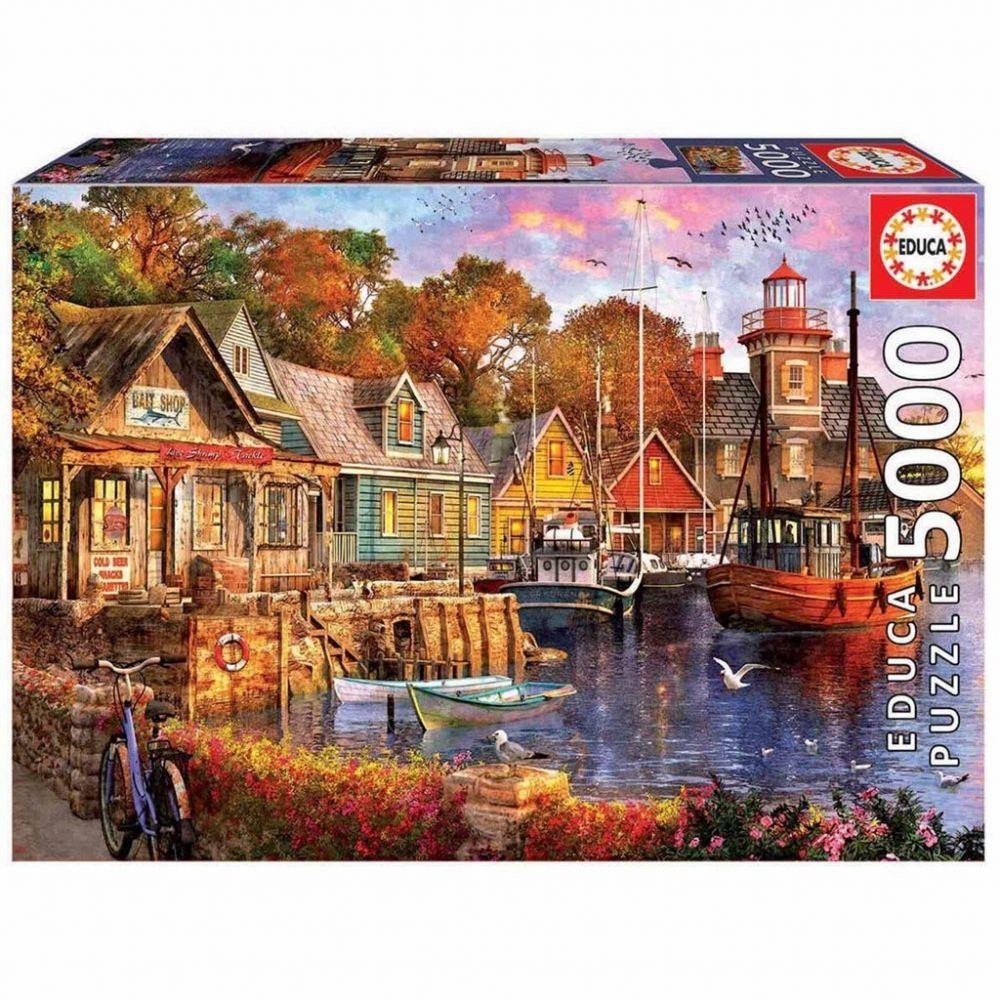 Educa The Harbour Evening Puzzle 5000 pc
