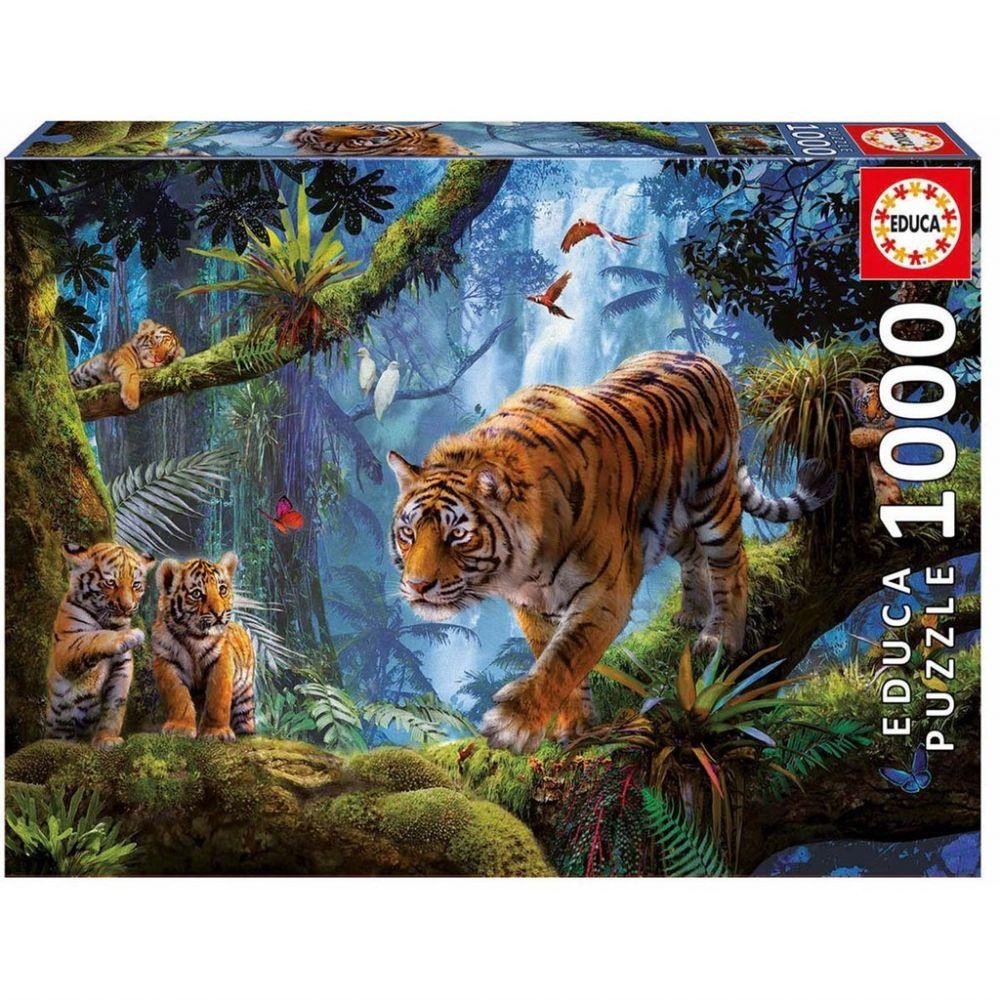 Educa Tigers in the Tree Puzzle 1000 pcs 17662