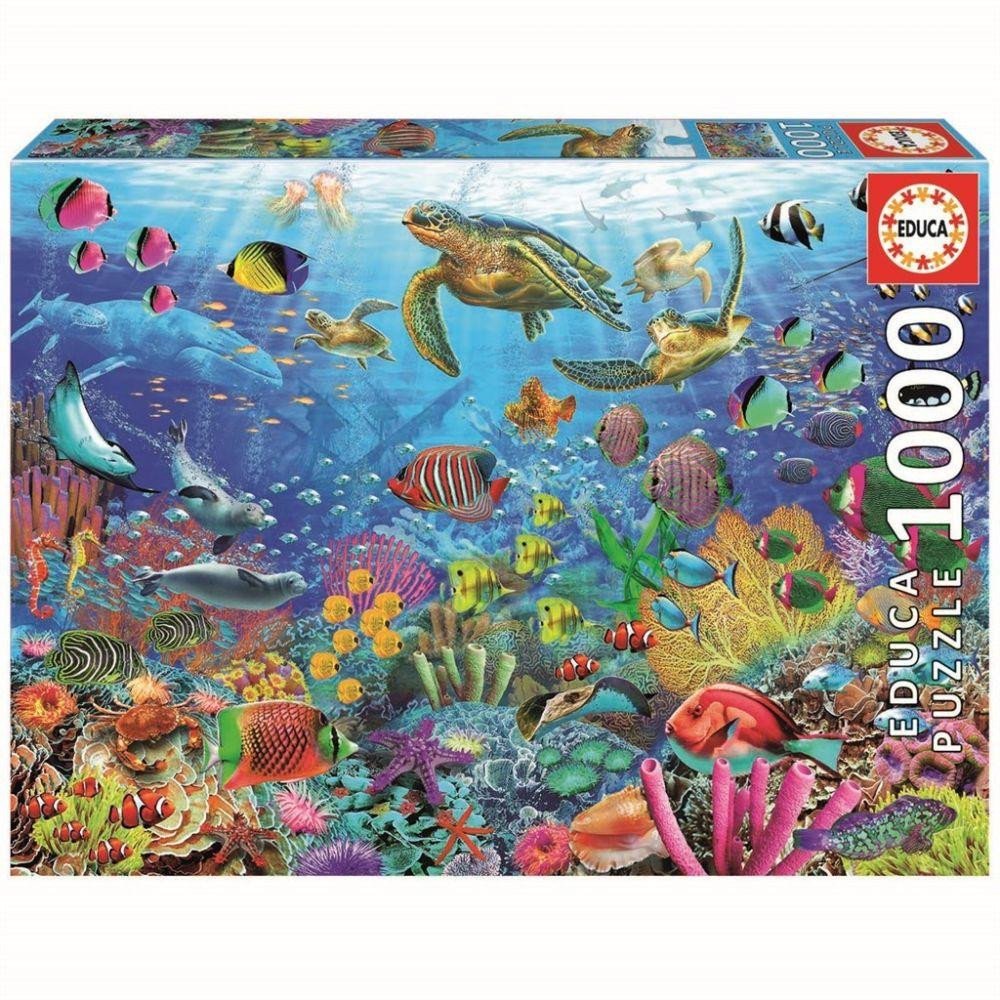 Educa Tropical Fantasy Turtles Puzzle 1000 pieces 19266