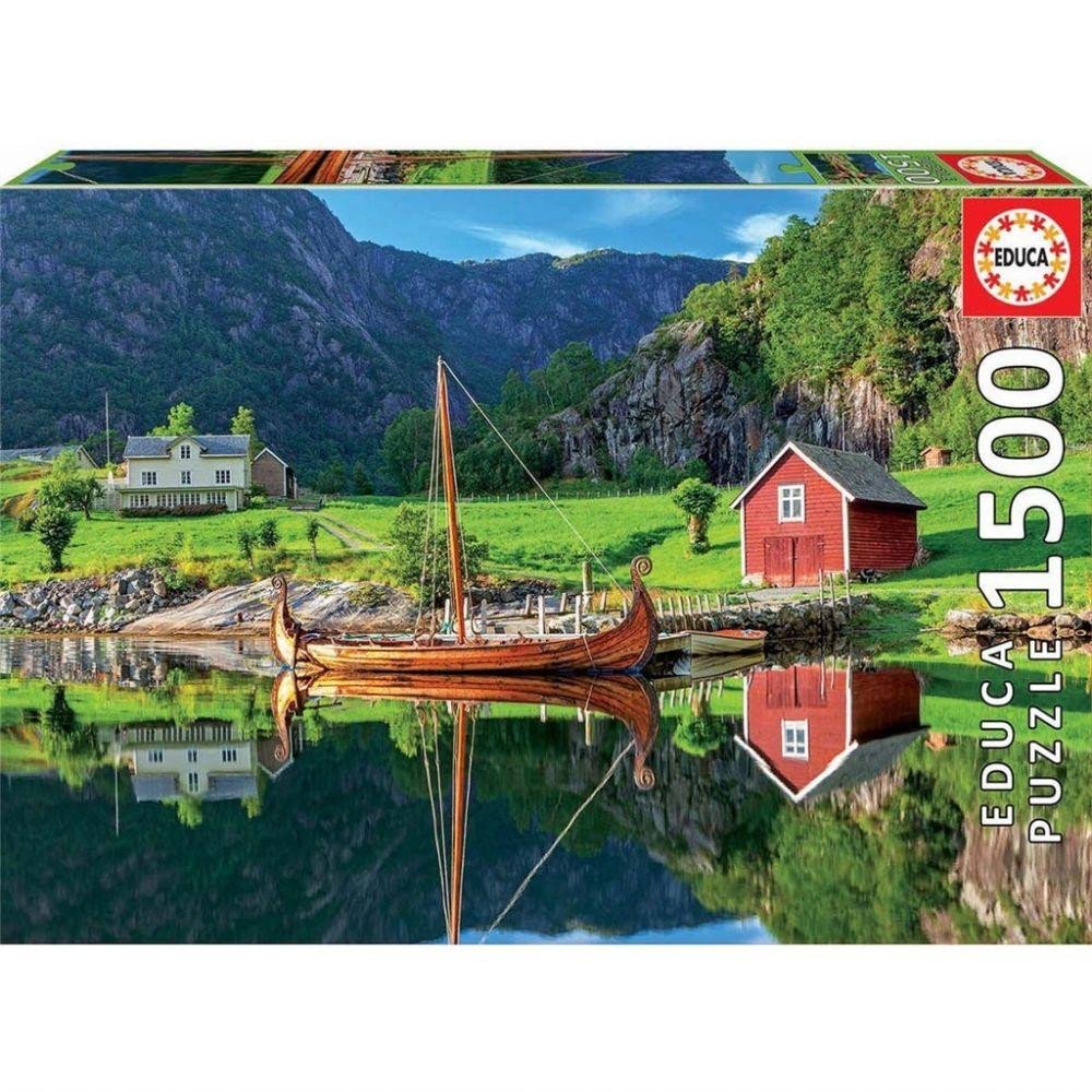 Educa Viking Ship Puzzle 1500 pieces 18006
