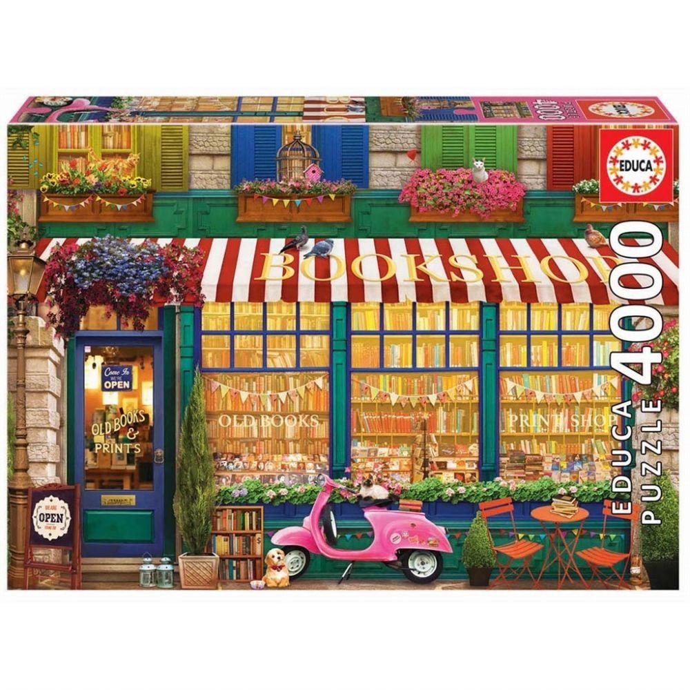 Educa Vintage Bookshop Puzzle 4000 pcs