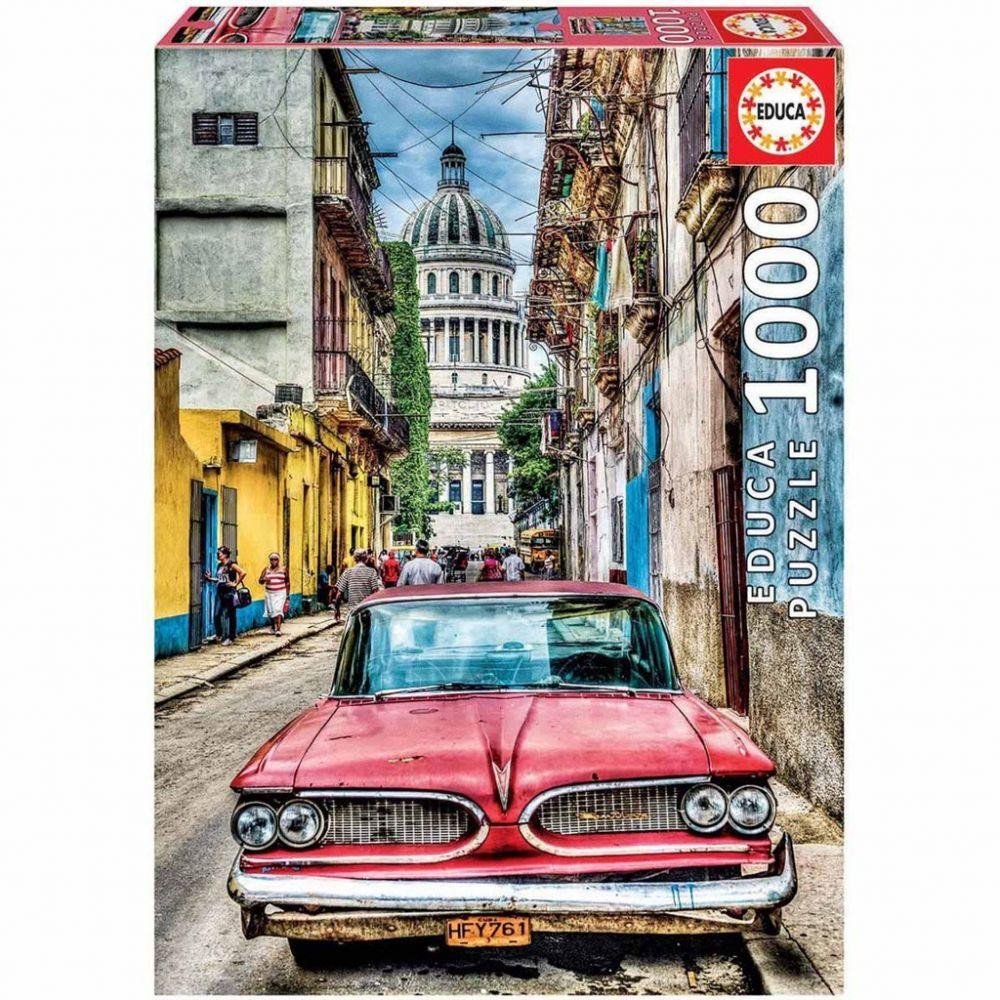 Educa Vintage car in Old Havana Puzzle 1000 pcs