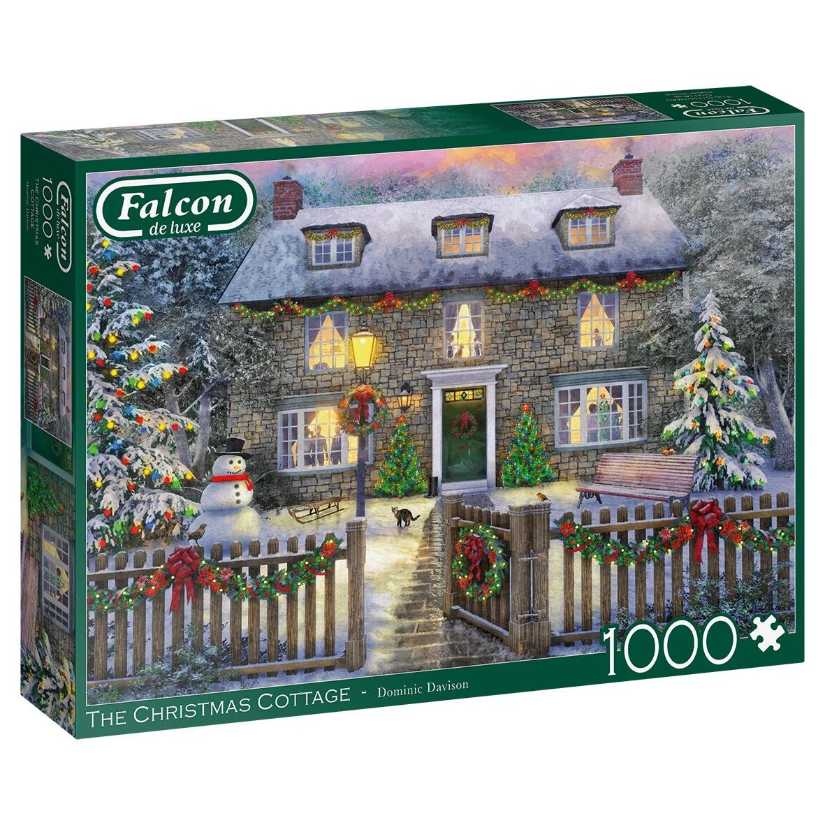 Falcon Christmas Cottage Palapeli 1000 palaa 11313