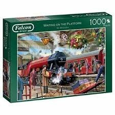 Falcon Waiting on the Platform Palapeli 1000 palaa 11250