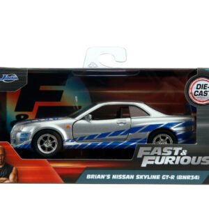 Fast & Furious Metalli 1:32 Brians Nissan Skyline GT-R (BNR34)