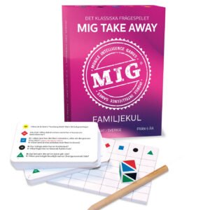 Frågespel MIG Take Away Familjekul
