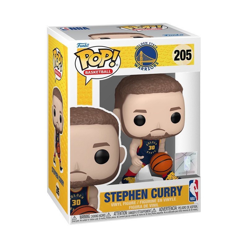Funko POP! Basketball Warriors Stephen Curry 205