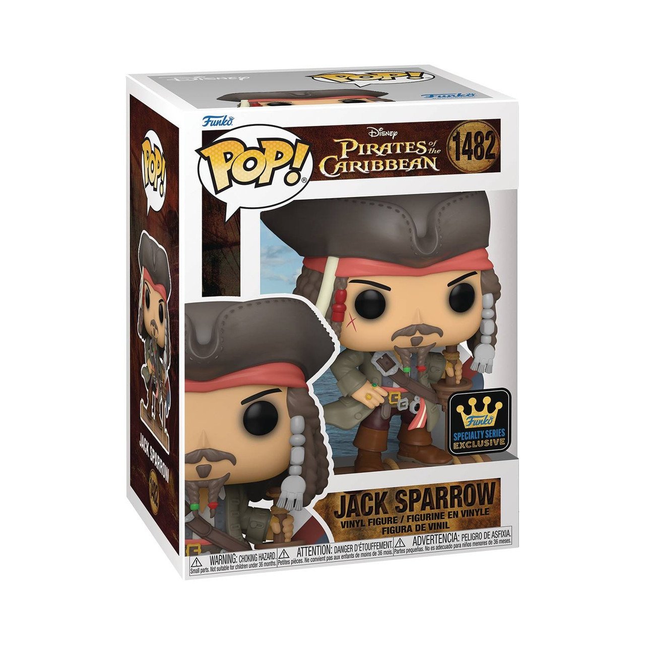 Funko POP! Disney Jack Sparrow 1482 (Exclusive)