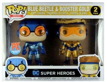 Funko! POP VINYL DC Exclusive Blue Beetle & Booster Gold