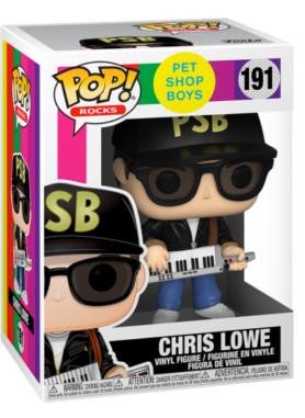 Funko! POP VINYL Rocks 191 Pet Shop Boys Chris Lowe