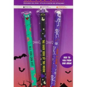 Geelikynät pyyhittävällä musteella 3 kpl pakkaus The Boo Crew