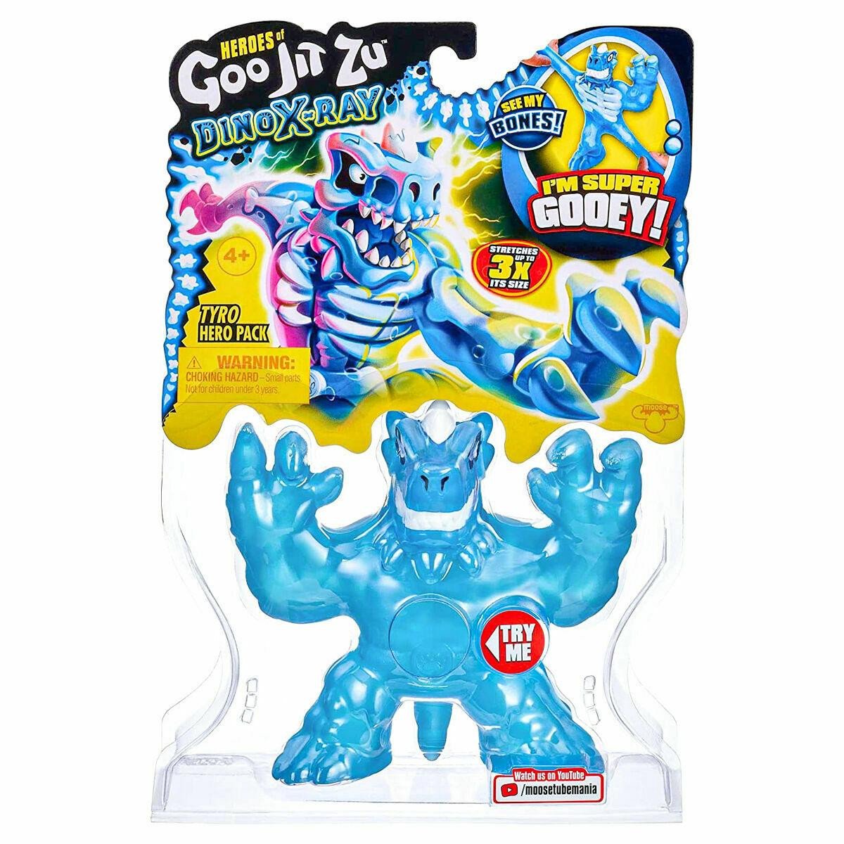 Goo Jit Zu Dino X-Ray Hero Pack Shredz : Model - Tyro