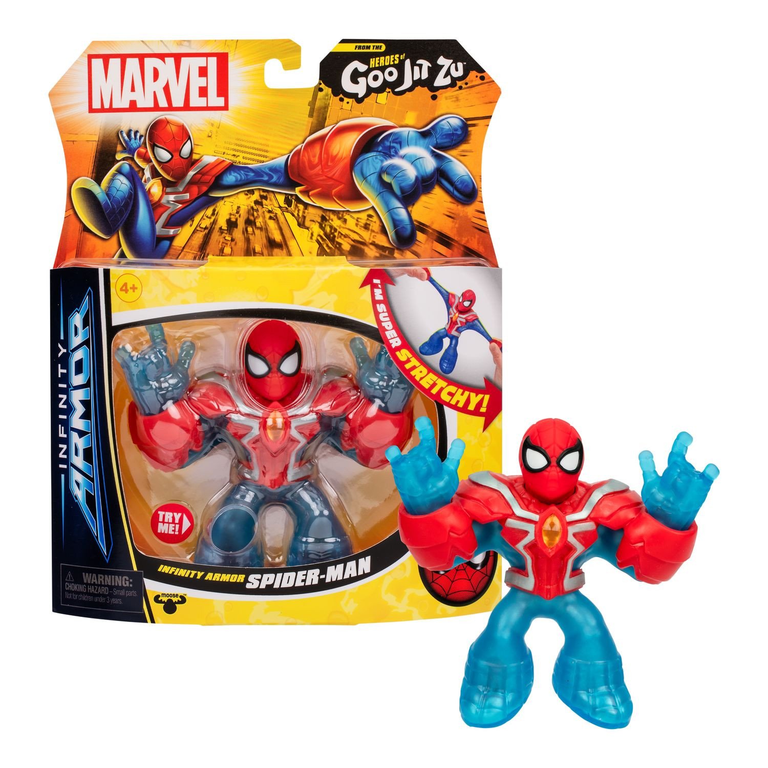 Goo Jit Zu Marvel Infinity Armor Spider-Man