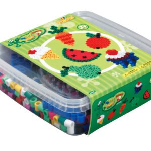 Hama Maxi Beads and Plate in box 600pcs goodies