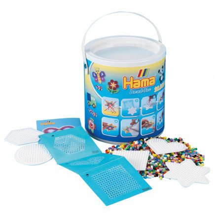 Hama Midi Bead-Tac Bucket with Content 20 000pcs