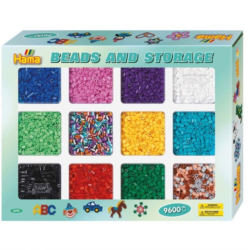 Hama Midi Beads and Storage 9600pcs