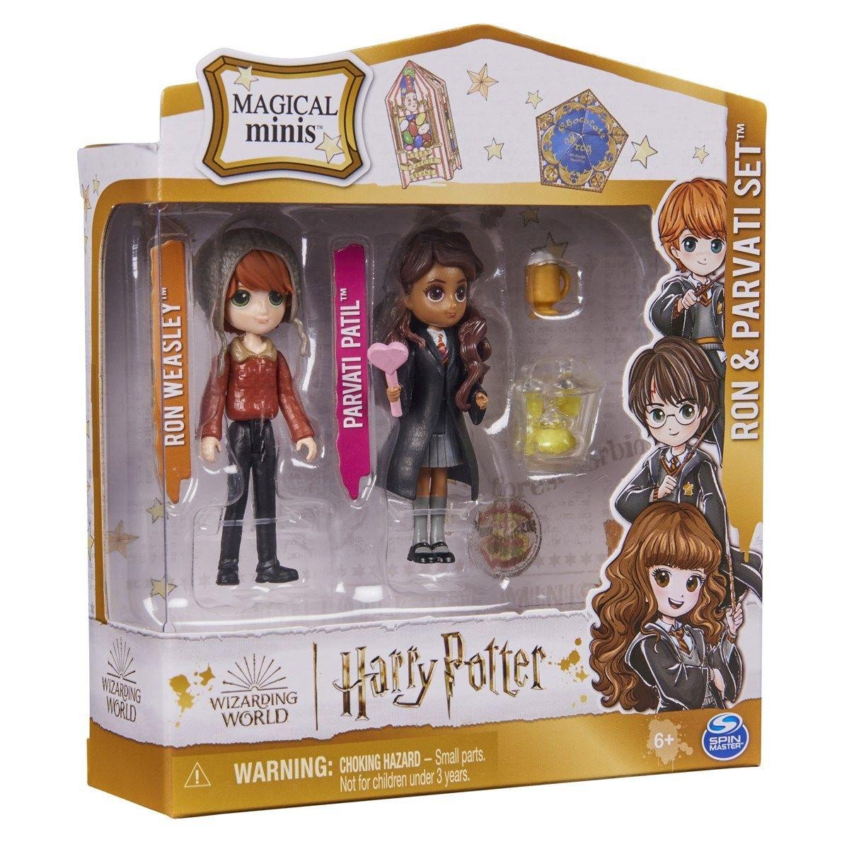 Harry Potter Magical Minis Figure set Ron & Parvati