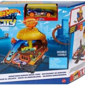 Hot Wheels City Downtown Burger Drive-Thru