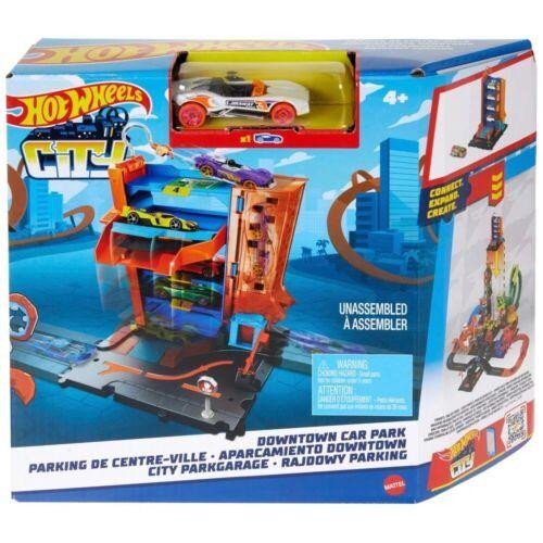 Hot Wheels City Downtown Car Park