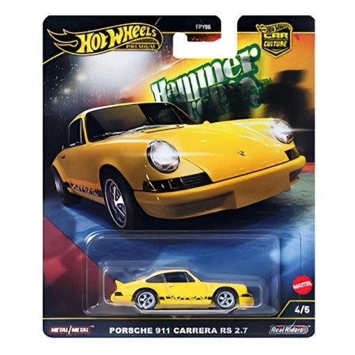 Hot Wheels Premium 1:64 Car Culture Porsche 911 Carrera RS 2.7