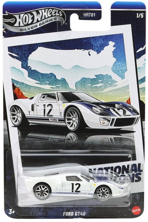 Hot Wheels Silver Series 1:64 Ford GT40