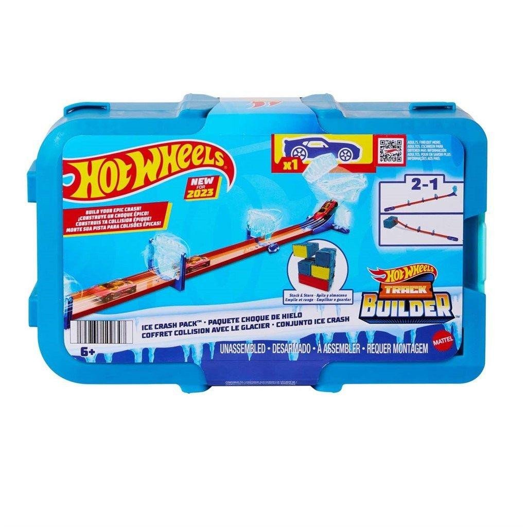 Hot Wheels Track Builder Ice Crash Pack