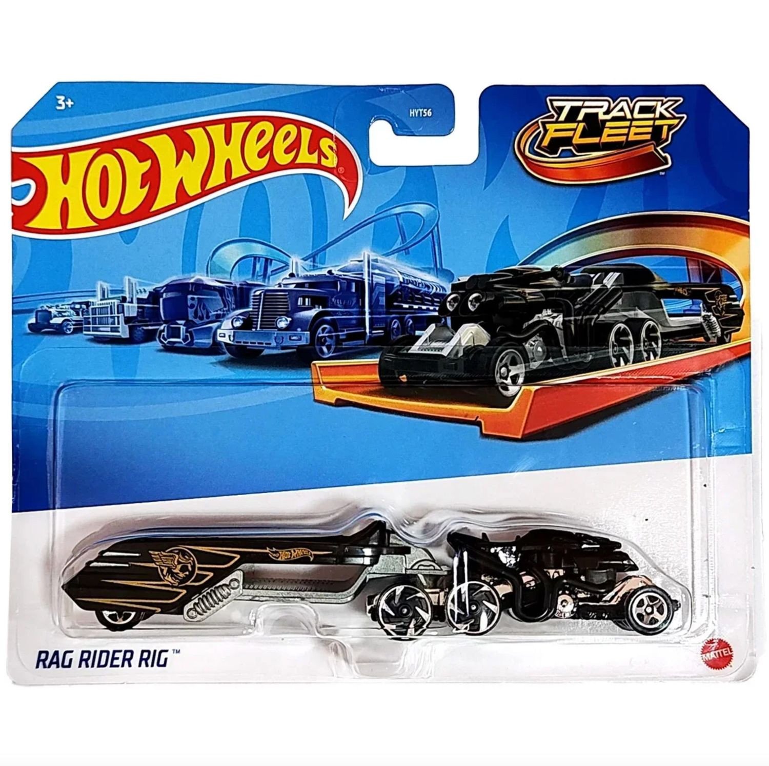 Hot Wheels Track Fleet 1:64 Rag Rider Rig